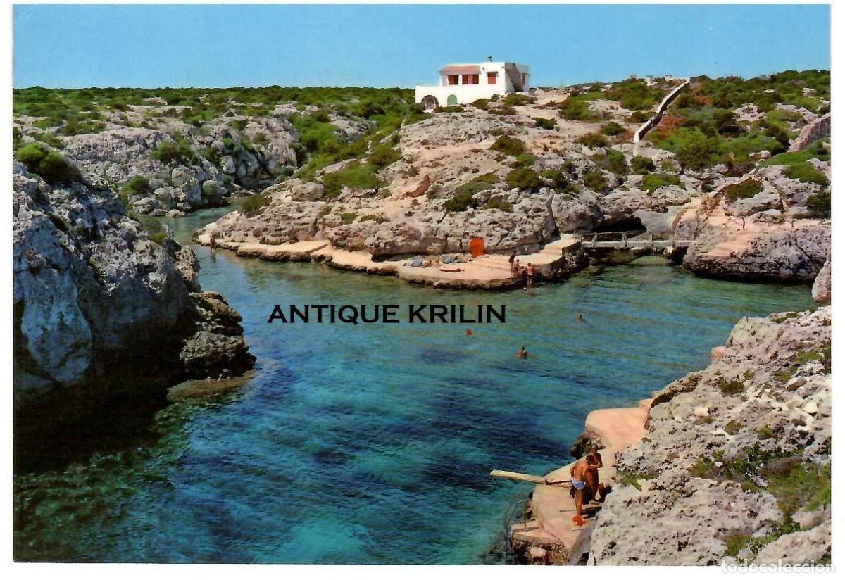 Postales: MENORCA / CIUDADELA N&ordm; 110 CALA'N FORCAT / EXCL. LUCIA MORA / FRANQUEADA