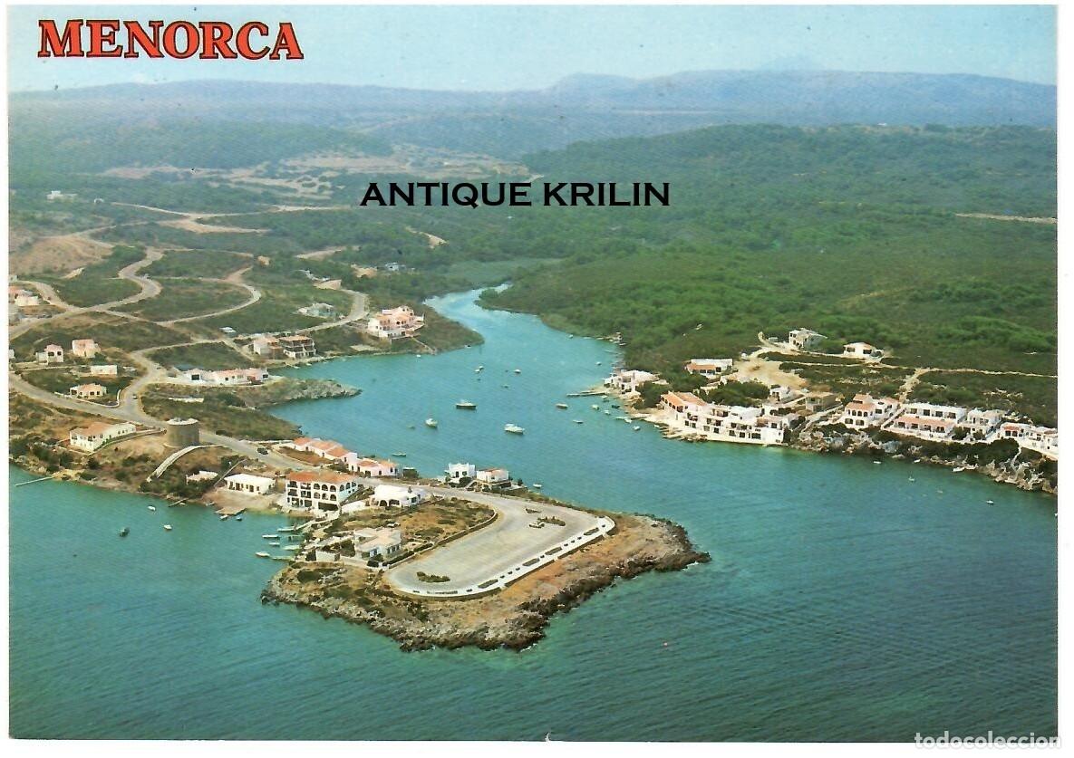 Postales: MENORCA N&ordm; 4549 PORT D'ADDAIA , VISTA AEREA / COLECCION PERLA / FRANQUEADA
