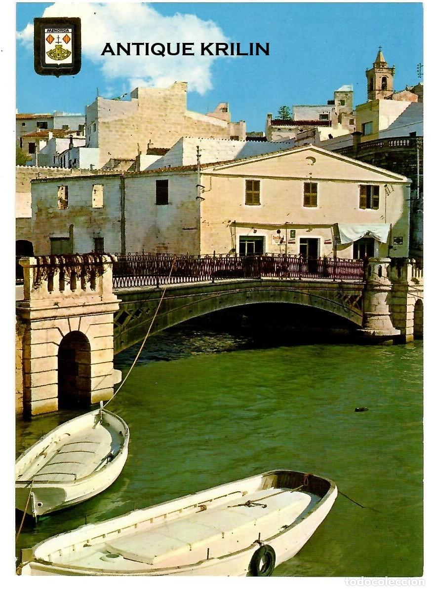 Postales: ISLA DE MENORCA N&ordm; 3 CIUDADELA , PUERTO / ESCUDO DE ORO / SIN FRANQUEAR