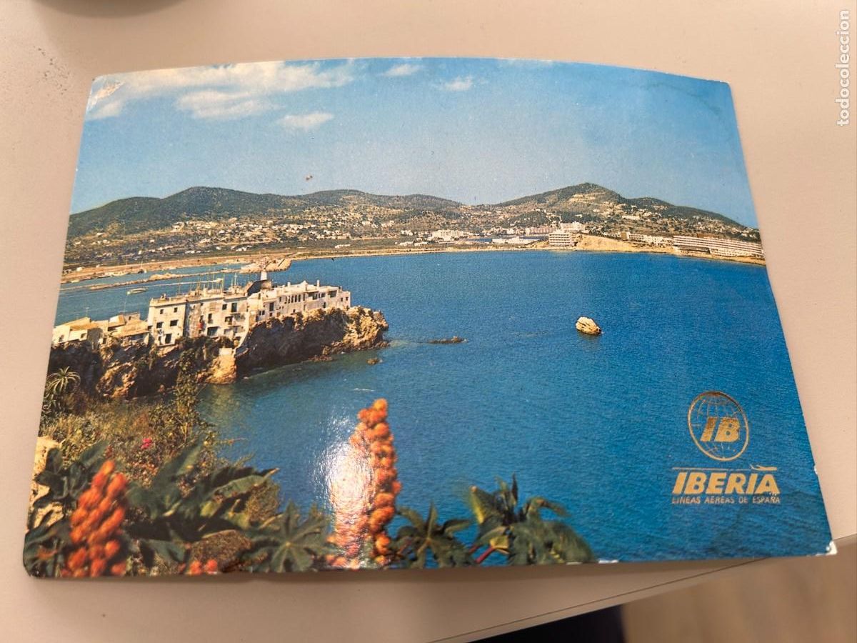 Postales: IBERIA IBIZA ISLA BLANCA