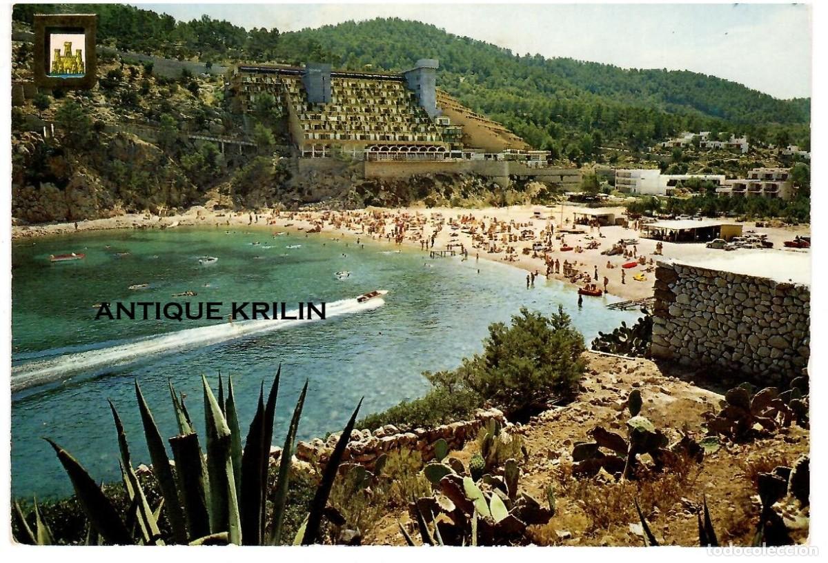 Postales: IBIZA N&ordm; 244 PUERTO SAN MIGUEL / ESCUDO DE ORO / SIN FRANQUEAR