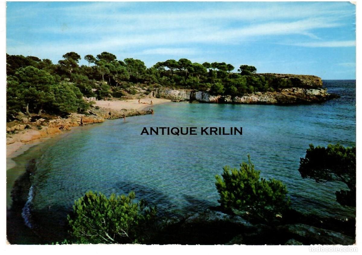 Postales: MENORCA / CIUDADELA N&ordm; 124 CALA TURQUETA / EXCL. LUCIA MORA / SIN FRANQUEAR PERO ESCRITA