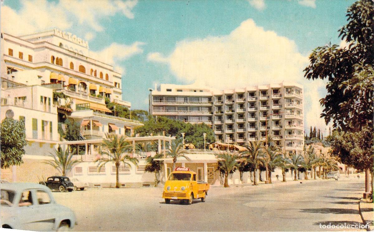 Postales: Postal de los Hoteles Victoria y F&eacute;nix en Palma de Mallorca
