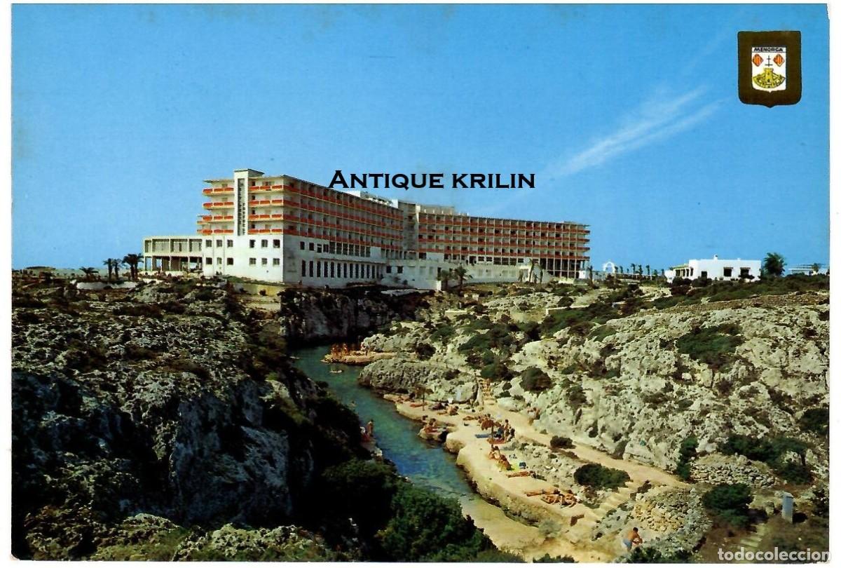 Postales: ISLA DE MENORCA N&ordm; 125 CIUDADELA , HOTEL FERRAGUT / ESCUDO DE ORO / SIN FRANQUEAR