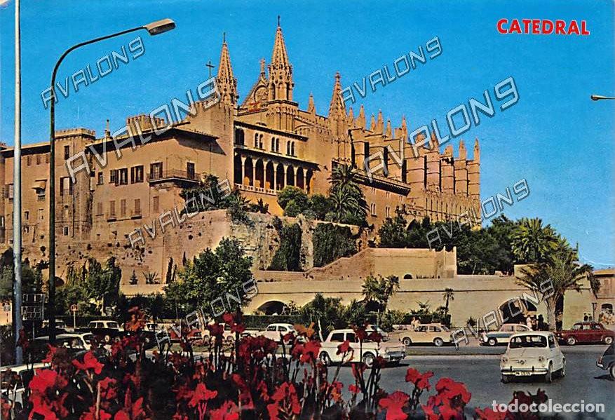 Postales: Catedral (Palma de Mallorca) - Sin Circular, a&ntilde;os 60