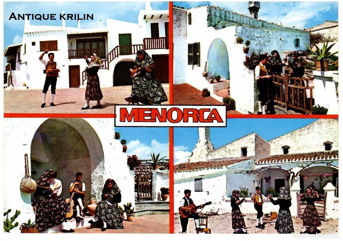 Postales: MENORCA N&ordm; 101 DETALLES TIPICOS / EXCL. LUCIA MORA / SIN FRANQUEAR