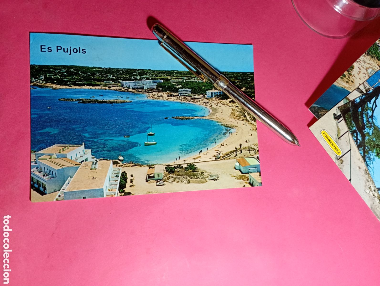Postales: FORMENTERA ES PUJOLS (IBaleares Islas pitiusas) color circulada 70/80&acute;s ca