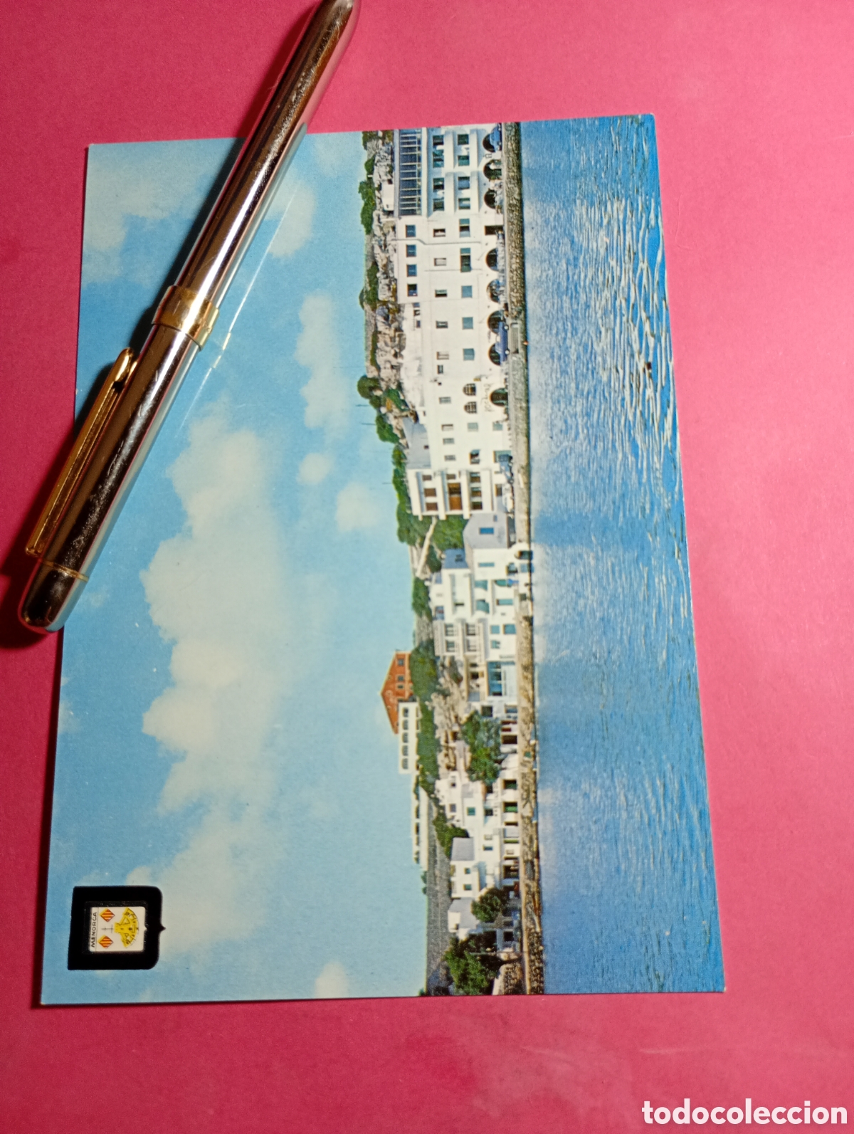 Postales: MA&Oacute; MAH&Oacute;N DETALLE DE SU PRECIOSO PUERTO ISLA DE MENORCA