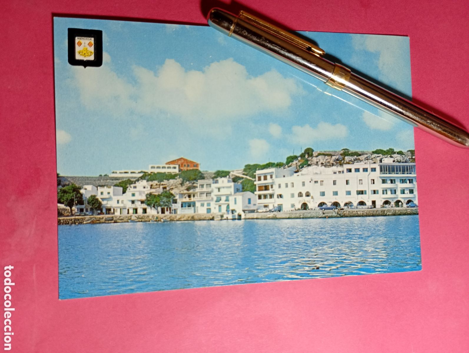 Postales: MA&Oacute; MAH&Oacute;N DETALLE DE SU PRECIOSO PUERTO ISLA DE MENORCA