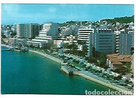 Postales: VISTA PARCIAL AEREA DEL PASEO MARITIMO.- PALMA / MALLORCA