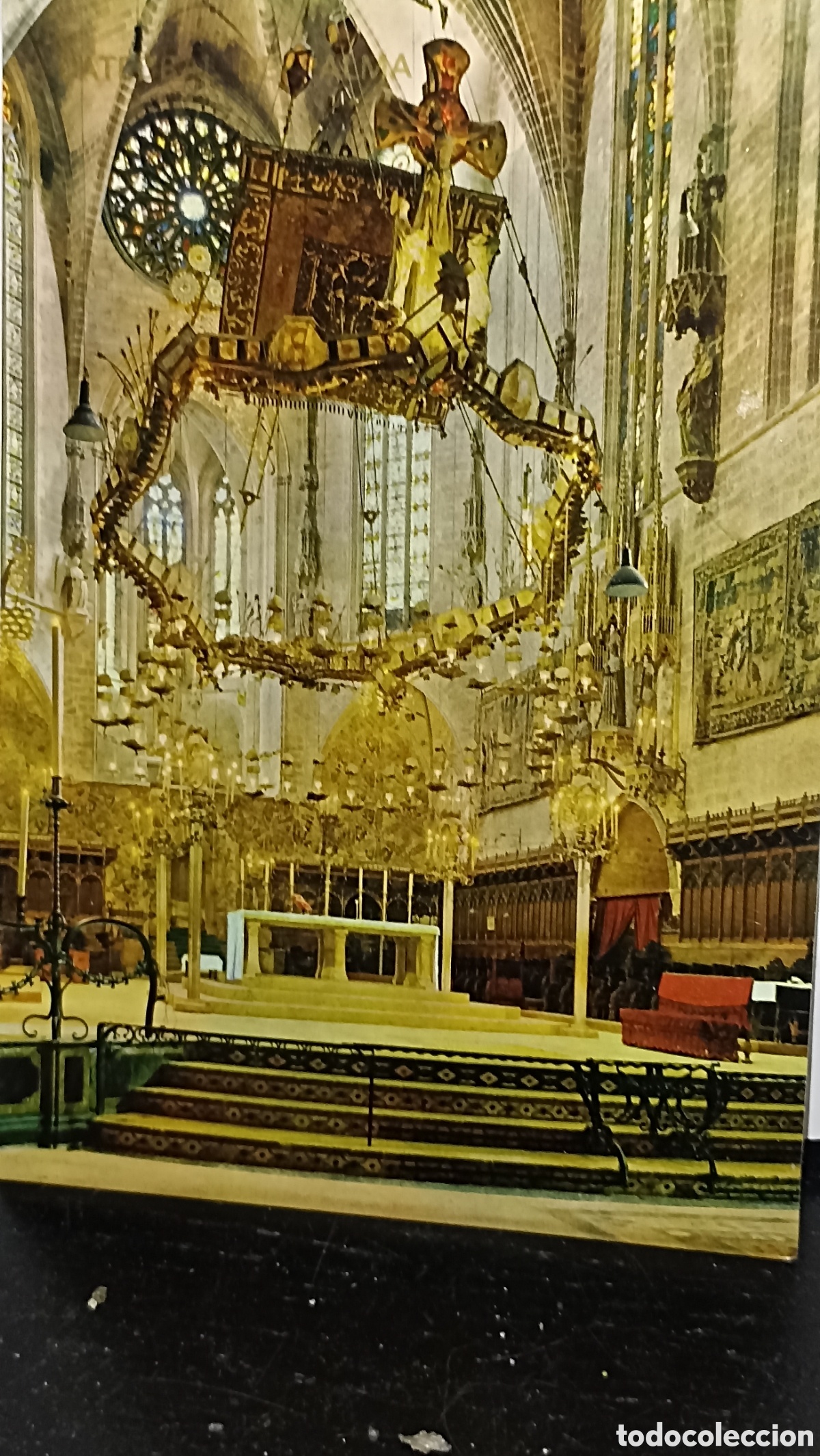 Postales: Mint Palma de Mallorca interior de la catedral
