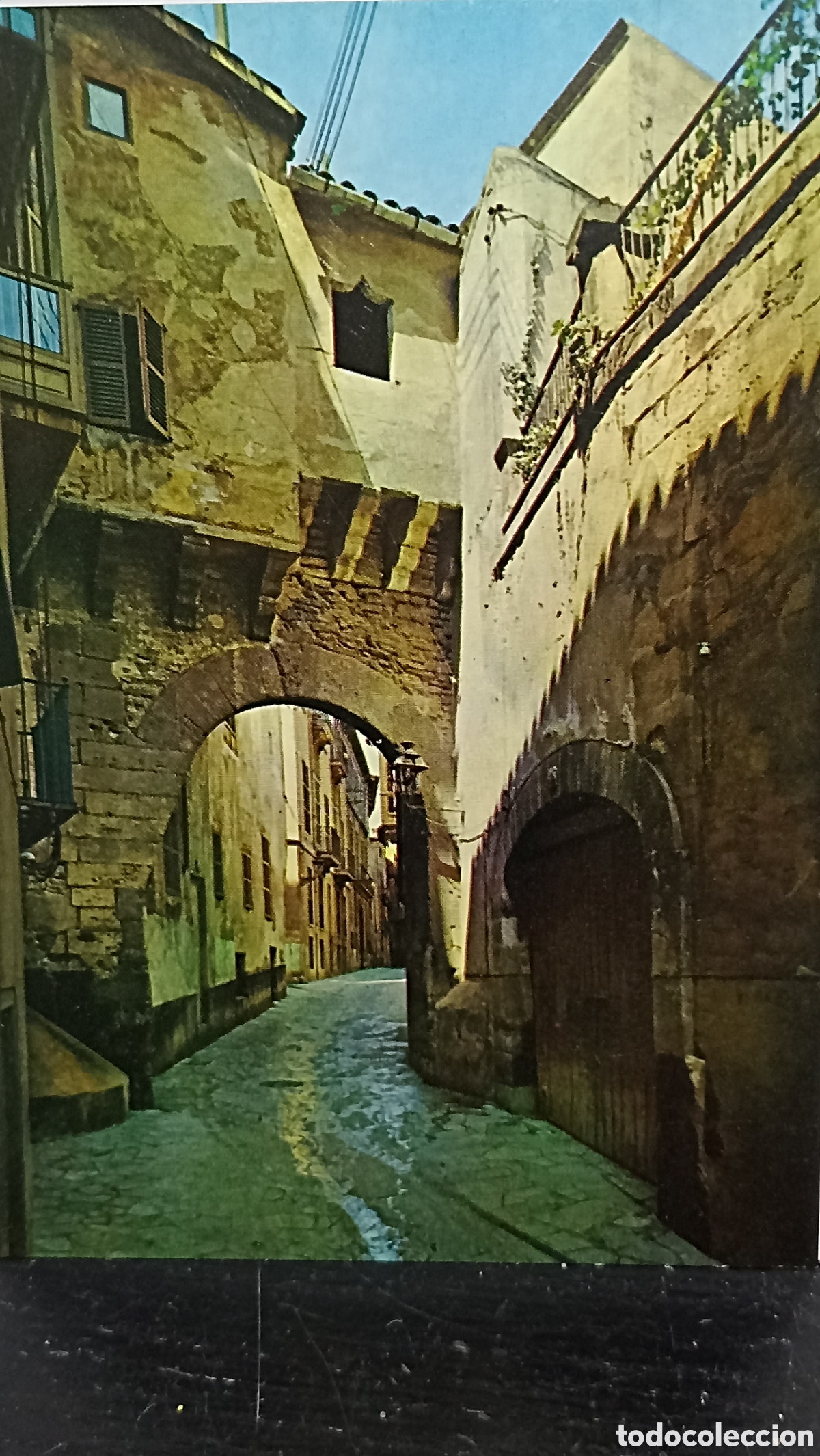 Postales: MINT!!Palma de Mallorca arco &aacute;rabe en la calle Almudena