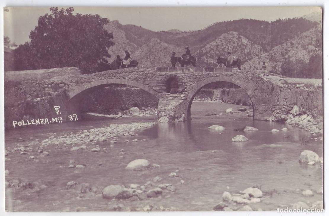 Postales: Mallorca: Pollensa. Puente romano. Jos&eacute; Truyol. No circulada (A&ntilde;os 20-30)