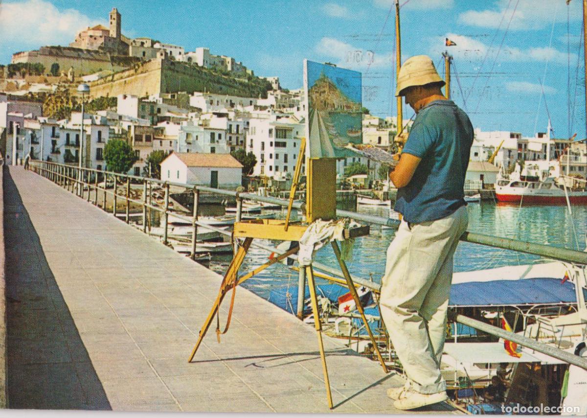 Postales: IBIZA, VISTA PARCIAL - COMERCIAL PAMPA N&ordm;387 - CIRCULADA