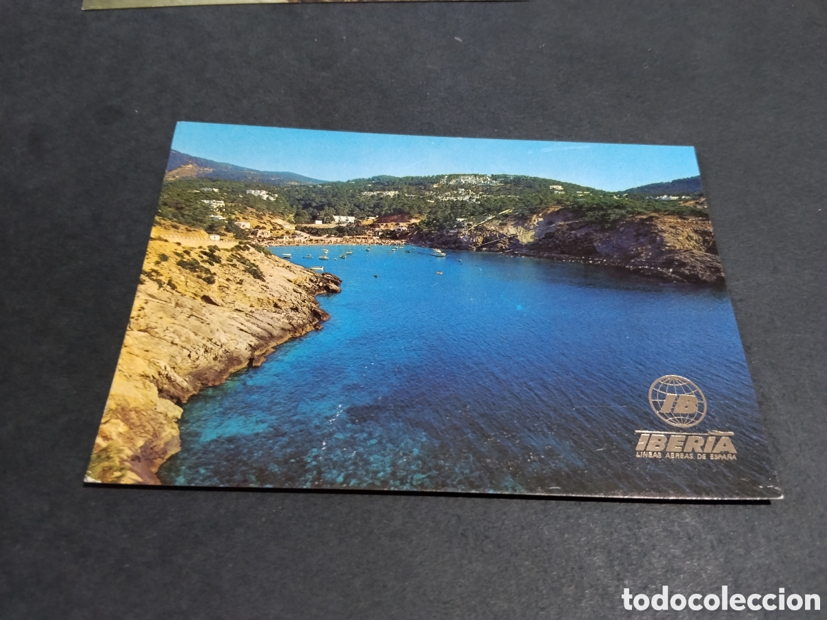 Postales: Postal Lineas Aereas de Espa&ntilde;a, Iberia, Ibiza isla blanca