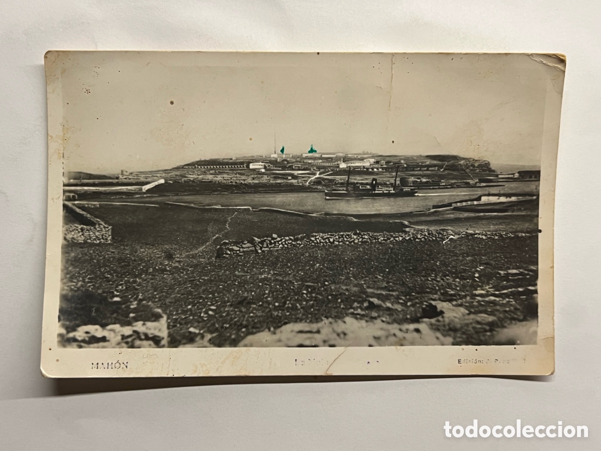 Postales: MAHON (Menorca) Postal LA MOLA, Fortaleza, o fortaleza de Isabel II, complejo militar espa&ntilde;ol