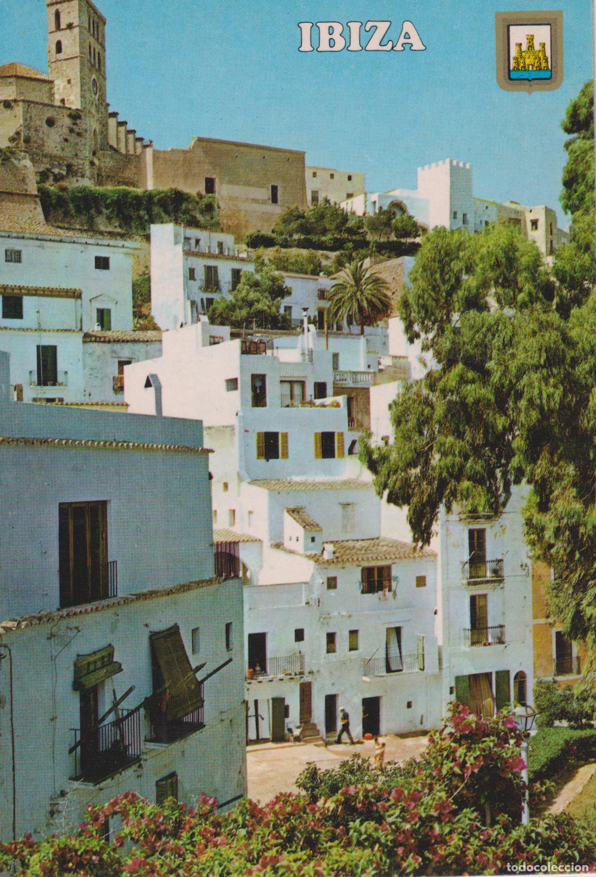 Postales: BALEARES, IBIZA, DALT VILA - ESCUDO DE ORO N&ordm;344 - S/C