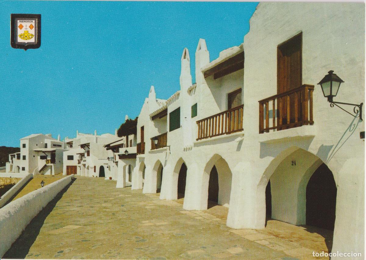 Postales: BALEARS, MENORCA, SAN LUIS, BINIBECA REFUGIO DE PESCADOR - ESCUDO DE ORO N&ordm;43 - S/C