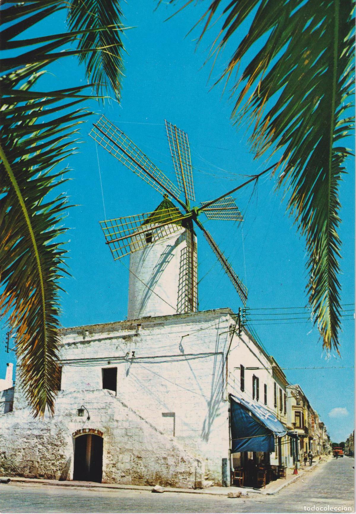 Postales: BALEARS, MENORCA, CIUTADELLA, T&Iacute;PICO MOLINO - EDICIONES LUCIA MORA N&ordm;95 - S/C