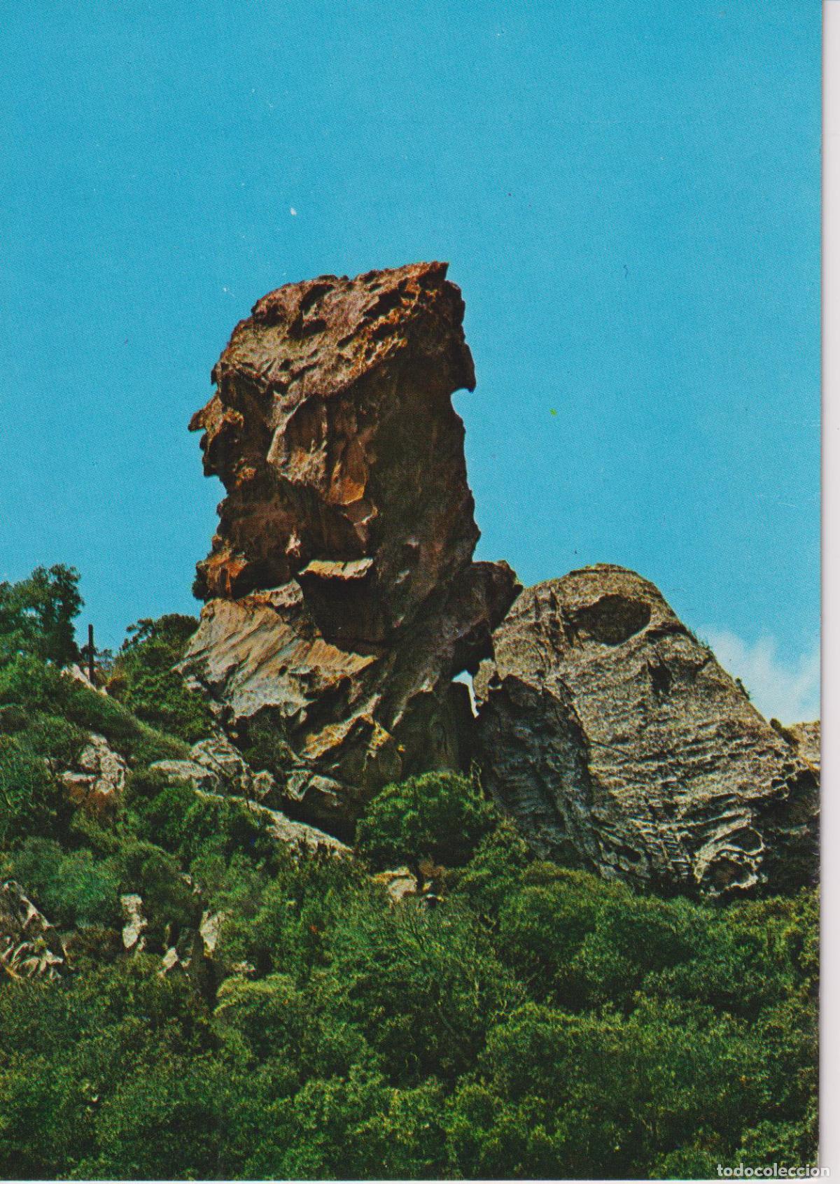 Postales: BALEARS, MENORCA, MERCADAL, PE&Ntilde;A DEL INDIO - EDICIONES LUCIA MORA N&ordm;90 - S/C