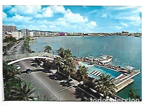 Postales: PASEO MARITIMO Y VISTA GENERAL.- PALMA / MALLORCA