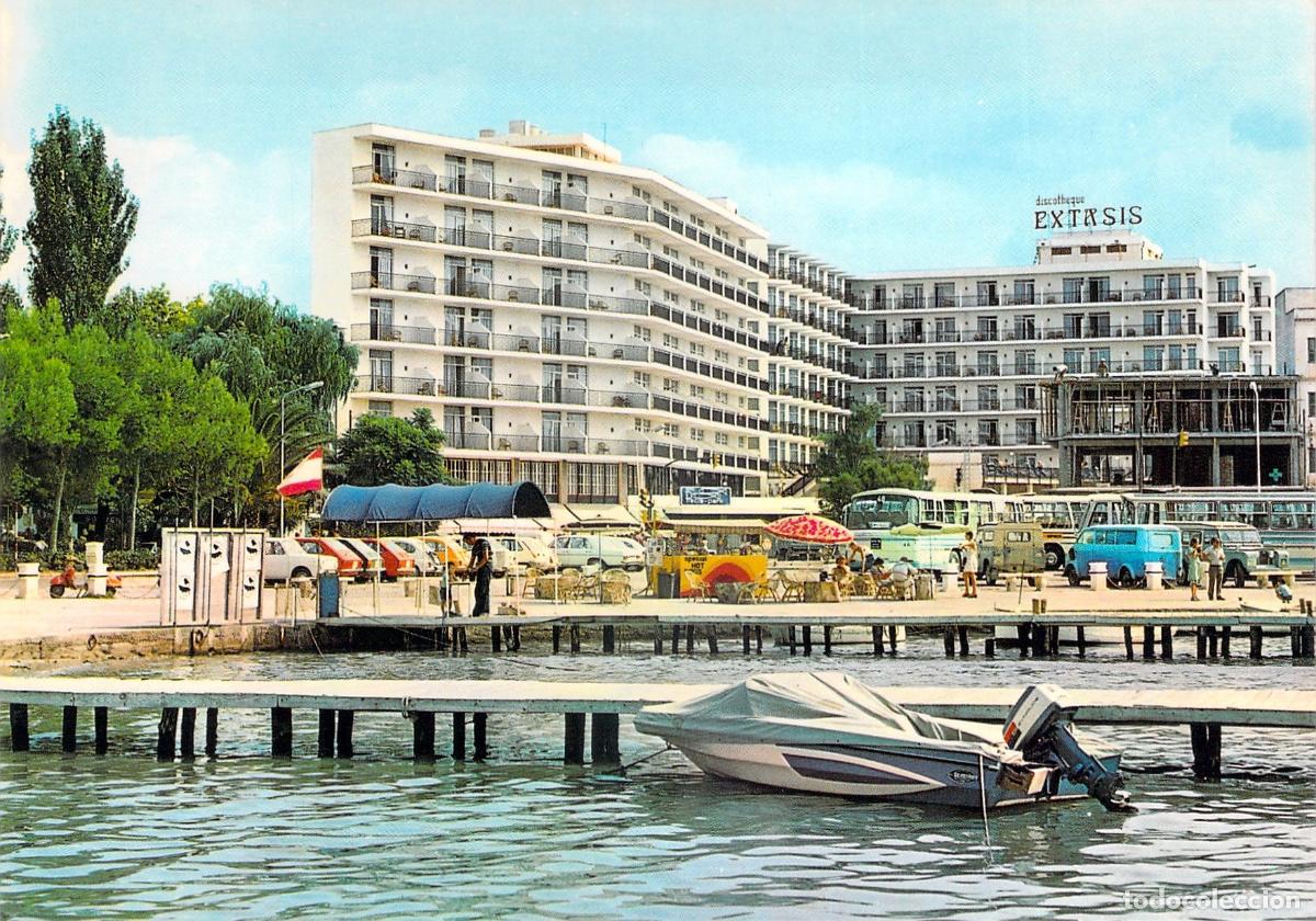 Postales: Postal de Hotel Piscis Park en San Antonio Abad Ibiza