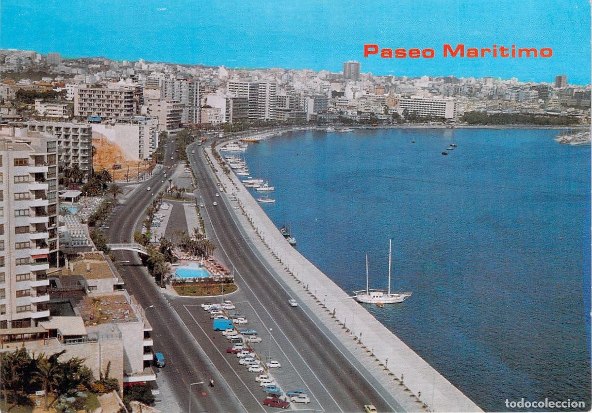 Postales: Postal de Palma de Mallorca Paseo Maritimo