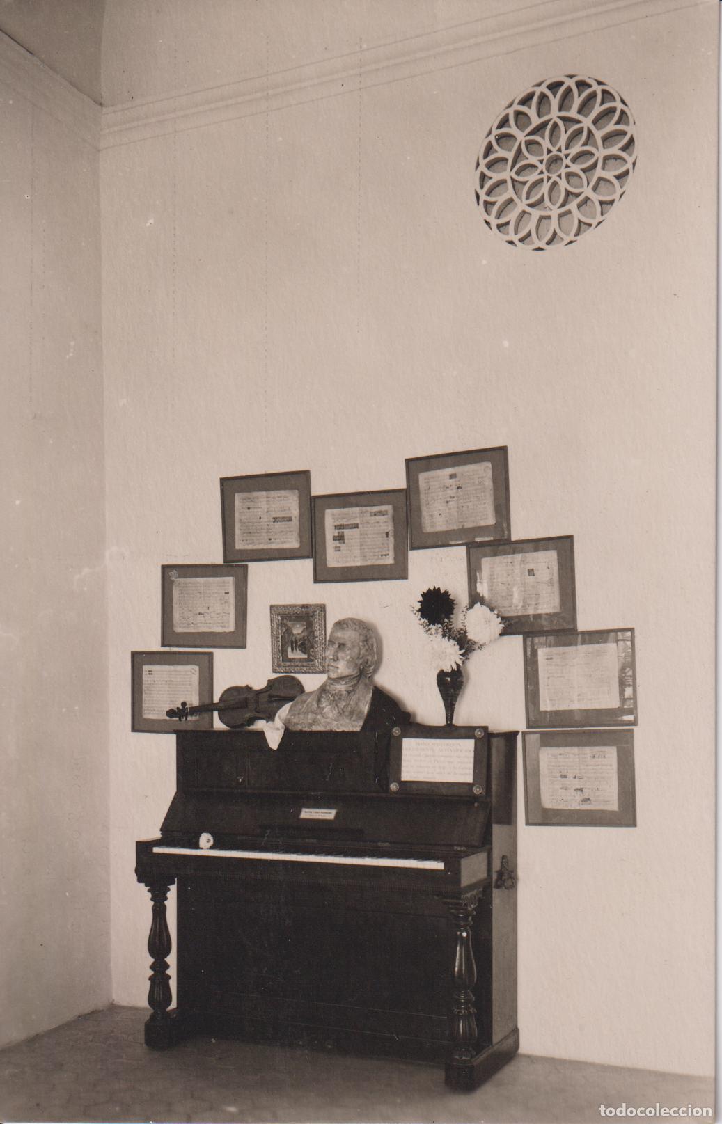 Postales: MALLORCA, VALLDEMOSA, CELDA MUSEO CHOPIN Y GEORGE SAND - FOTO PLASENCIA - S/C