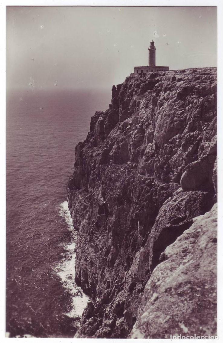 Postales: Formentera: Faro La Mola. Foto Vi&ntilde;ets. No circulada (A&ntilde;os 50)