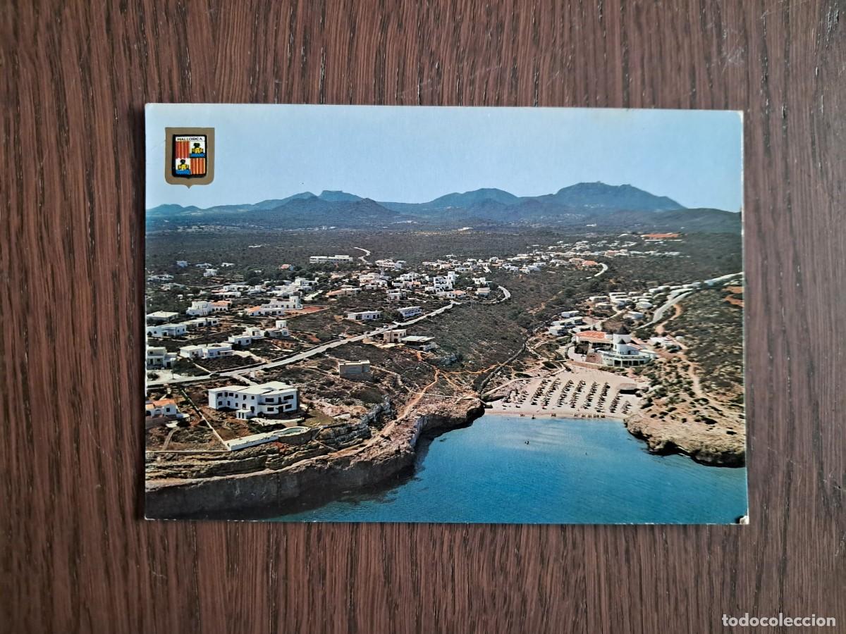 Postales: postal de Espa&ntilde;a, vista a&eacute;rea playa tropicana, Cala Murada, Mallorca. a&ntilde;os 70.