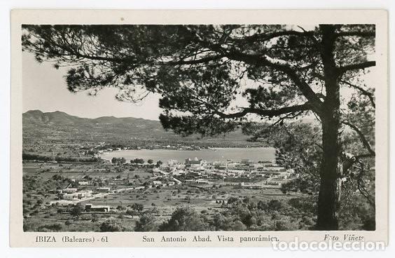 Postales: IBIZA. SAN ANTONIO ABAD. VISTA PA&Ntilde;ORAMICA. FOTO VI&Ntilde;ETS