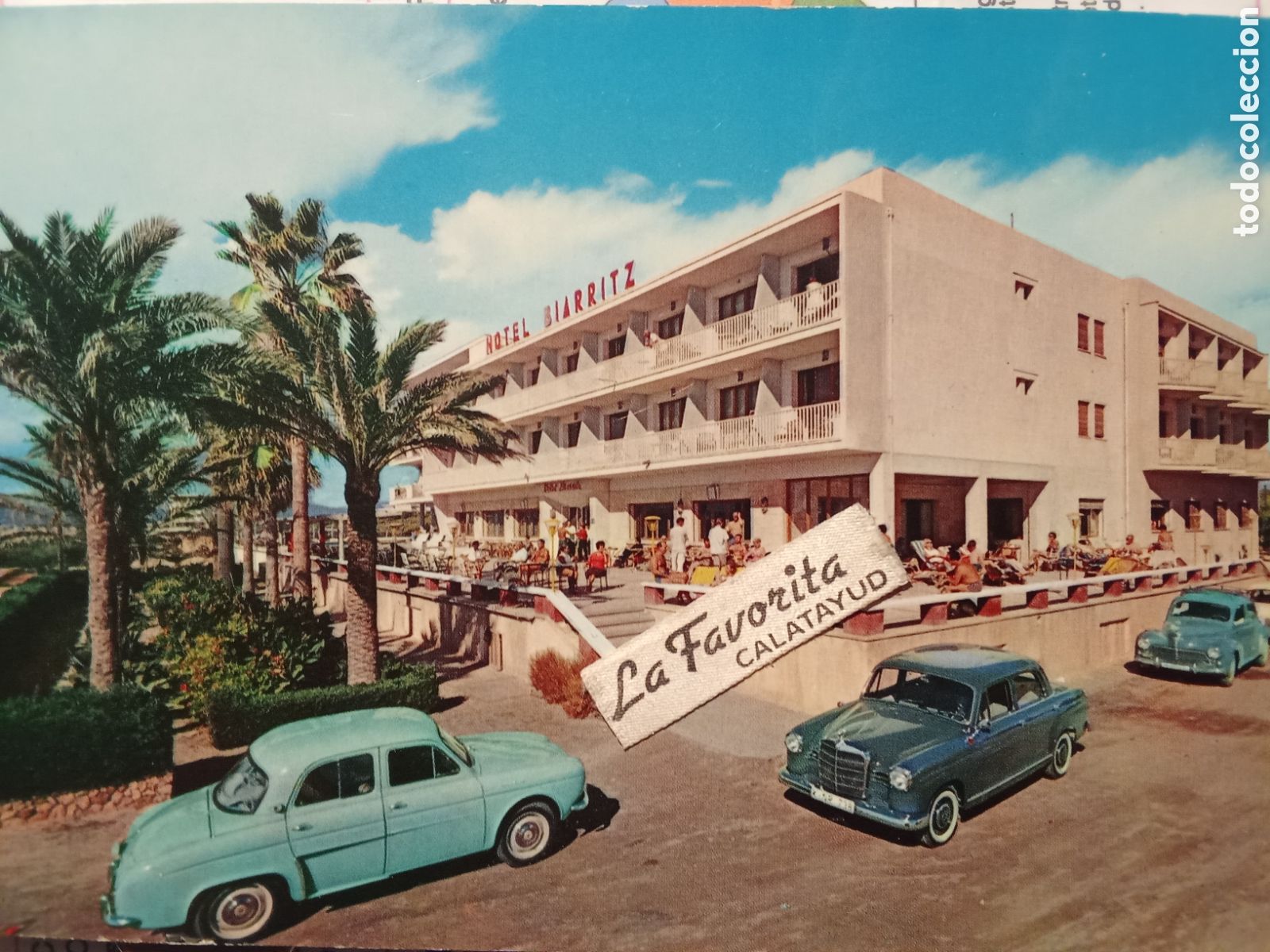 Postales: Postal HOTEL BIARRITZ Playa El Arenal PALMA DE MALLORCA JMJ