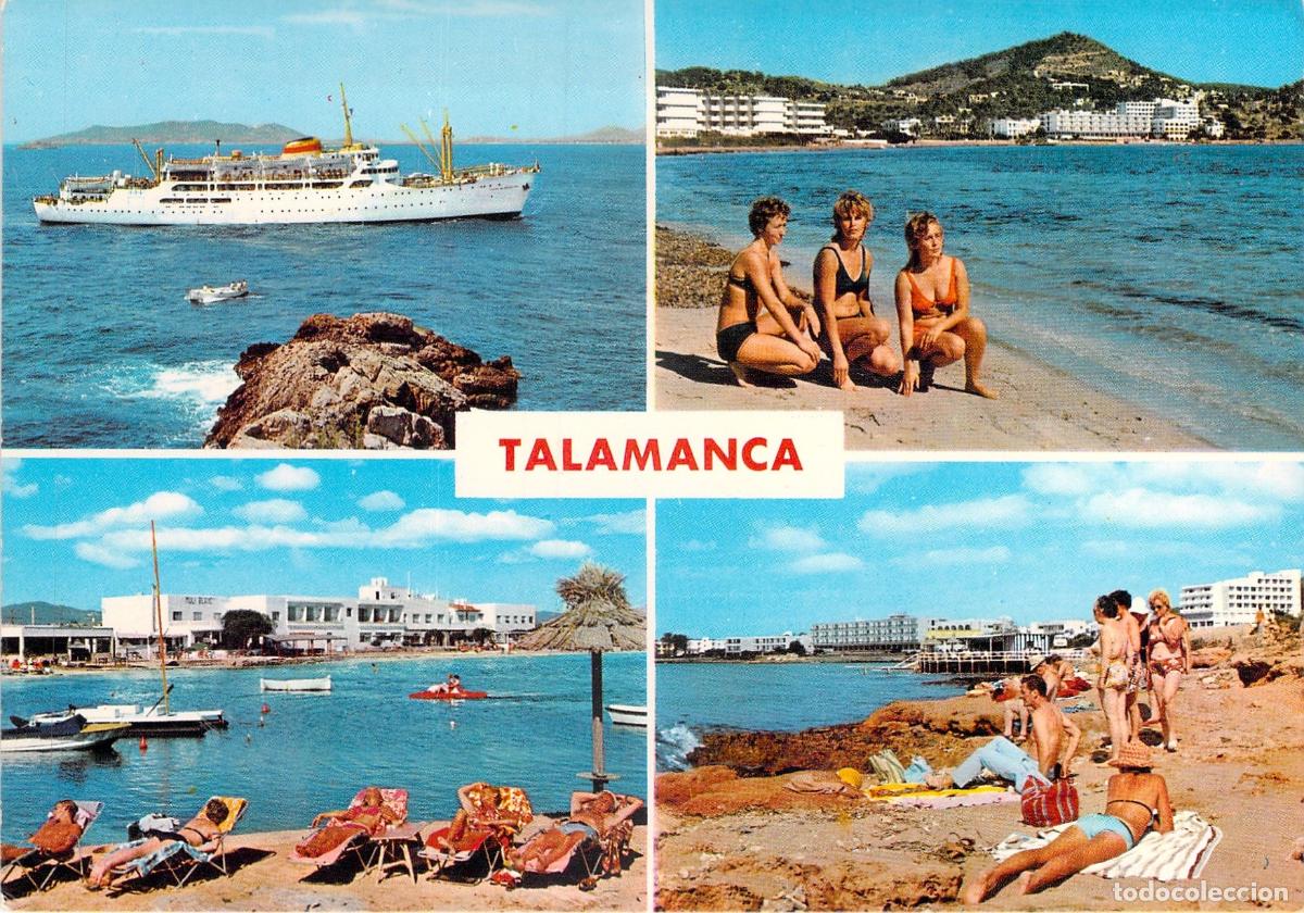 Postales: Postal de Talamanca, Ibiza