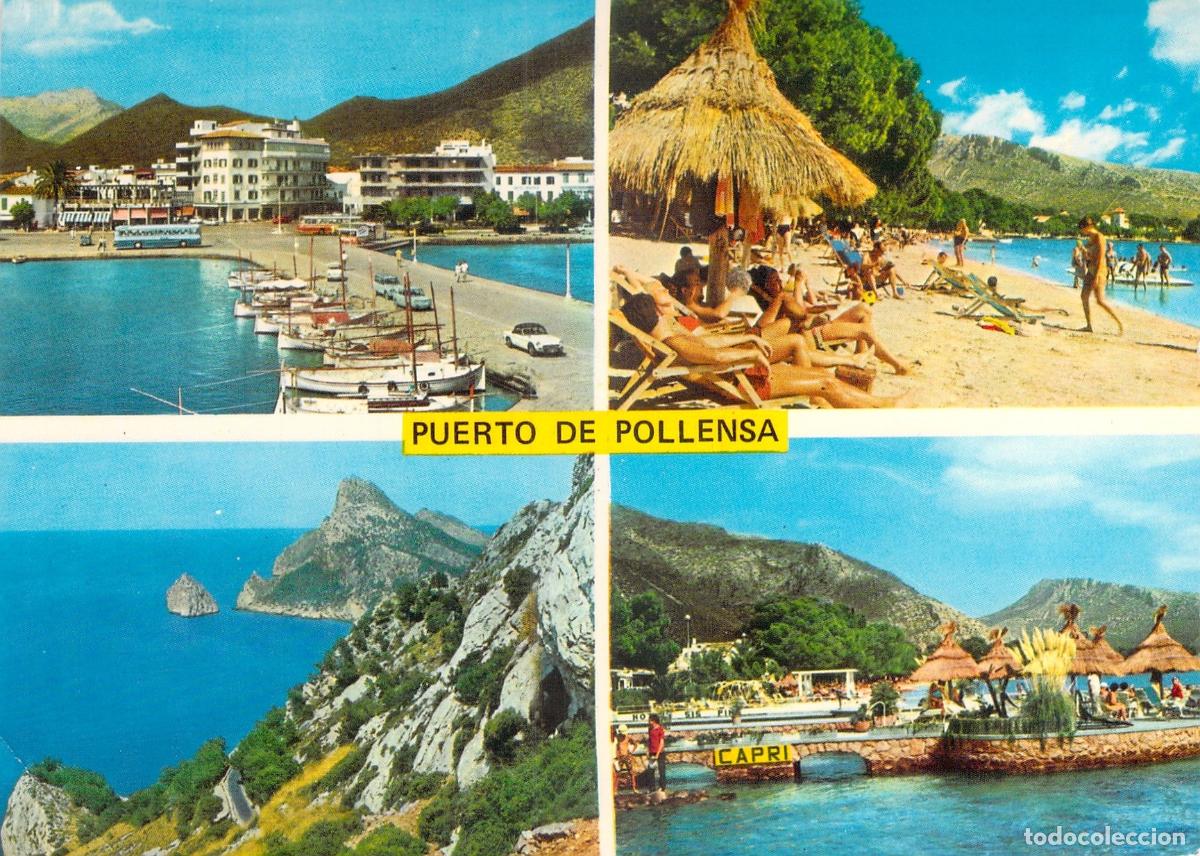 Postales: Postal de Puerto de Pollensa Mallorca, Multivista