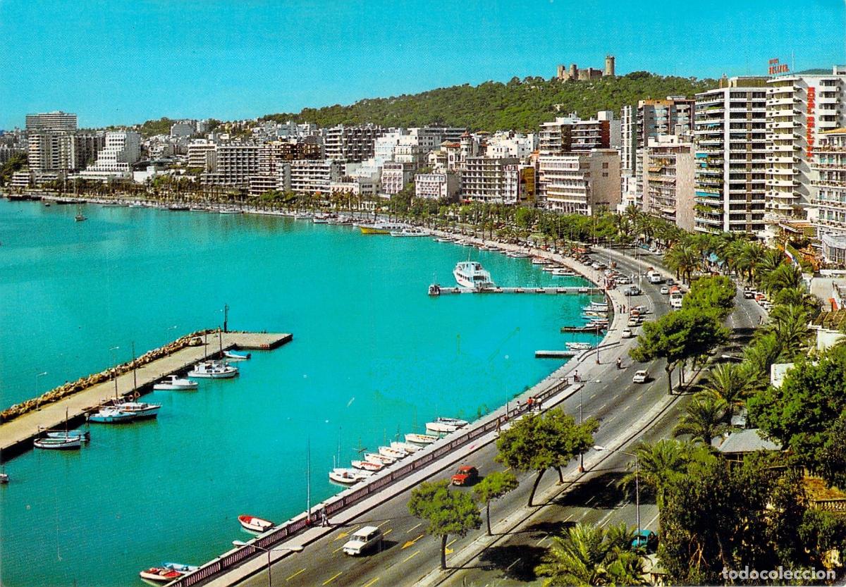 Postales: Postal de Palma de Mallorca, Paseo Maritimo