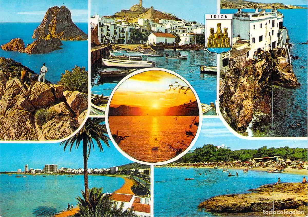Postales: Postal de vistas panor&aacute;micas de Ibiza, Islas Baleares