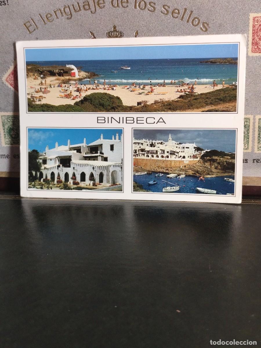Postales: P6286 Postal Menorca 2076 Binibeca Dis. Sebas