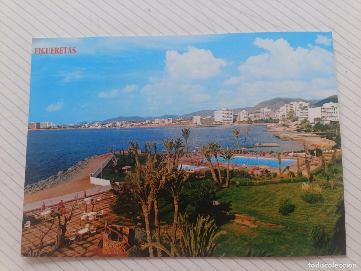Postales: Figueretas Ibiza, Baleares, no circulada