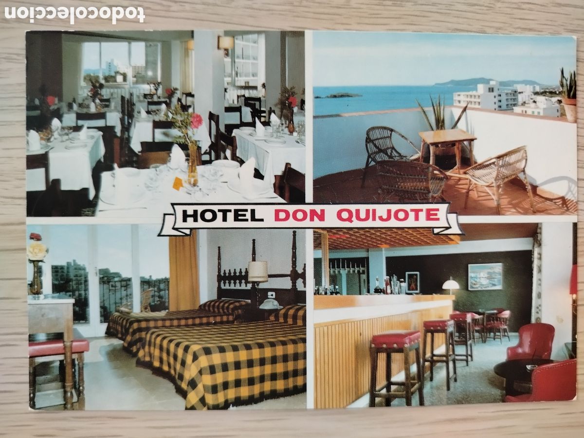 Postales: POSTAL HOTEL DON QUIJOTE - FIGUERETAS (IBIZA)