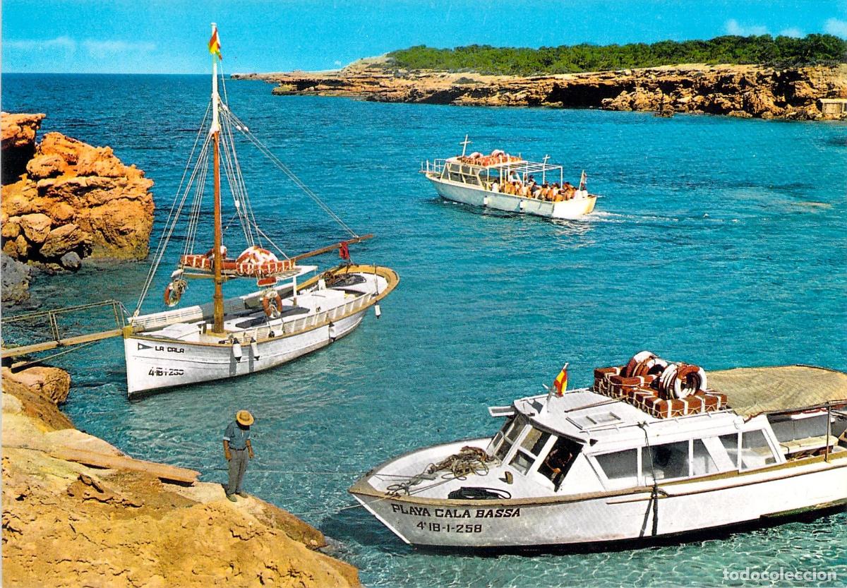 Postales: Postal de Cala Conta en San Antonio, Ibiza