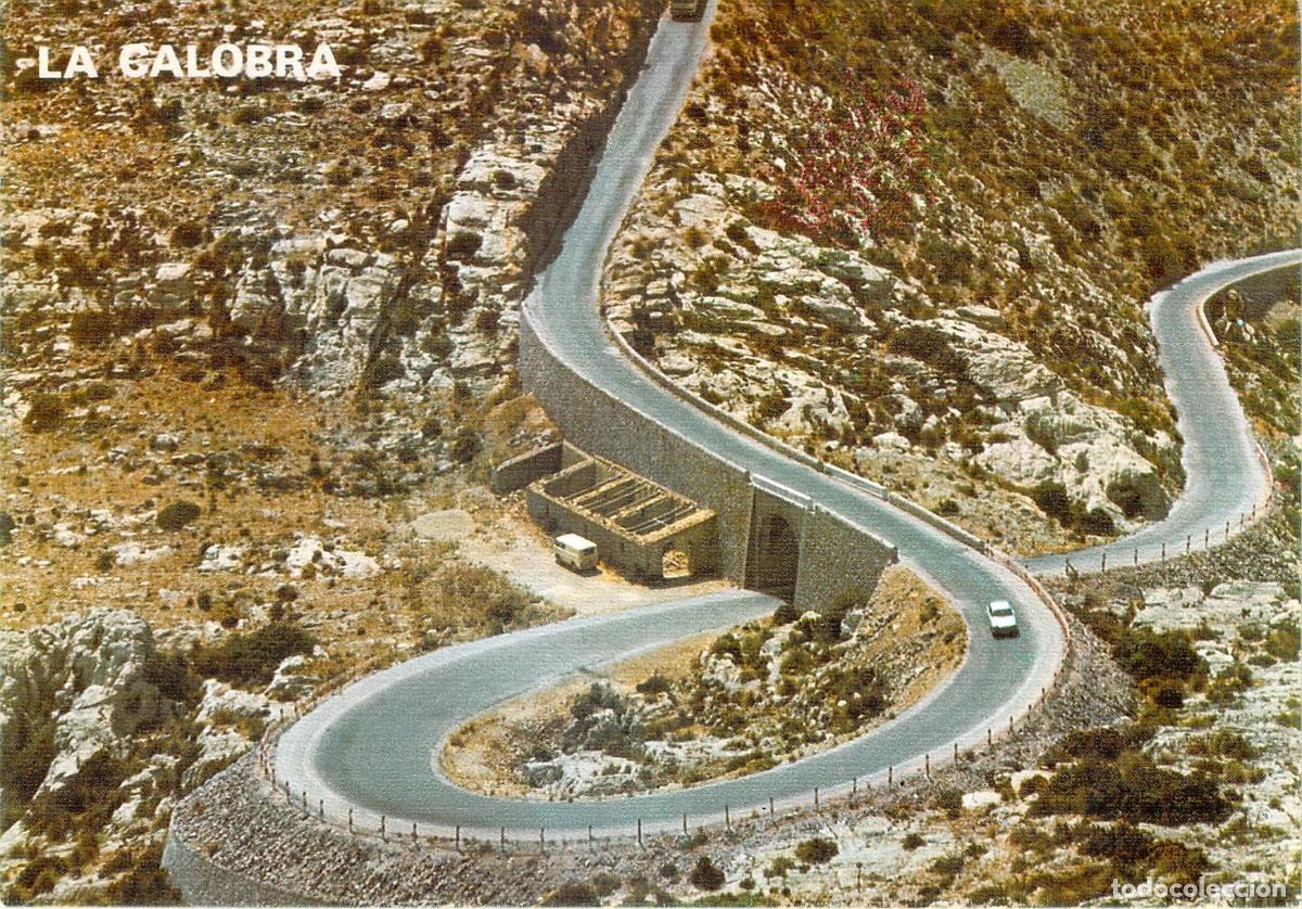 Postales: Postal de Sa Calobra Nudo de la Corbata en Mallorca