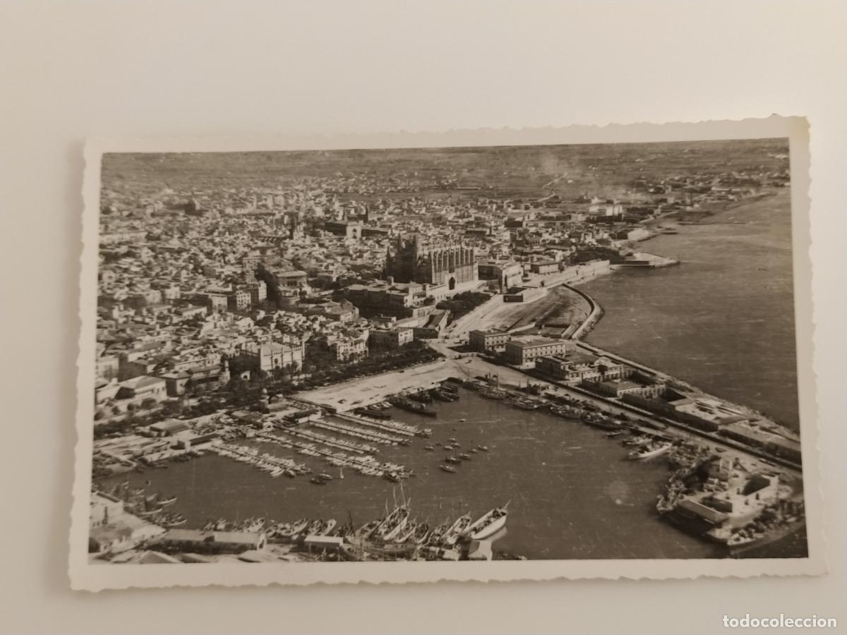 Postales: PALMA DE MALLORCA - VISTA AEREA - FOTO BALEAR - POSTAL ANTIGUA (116.850)