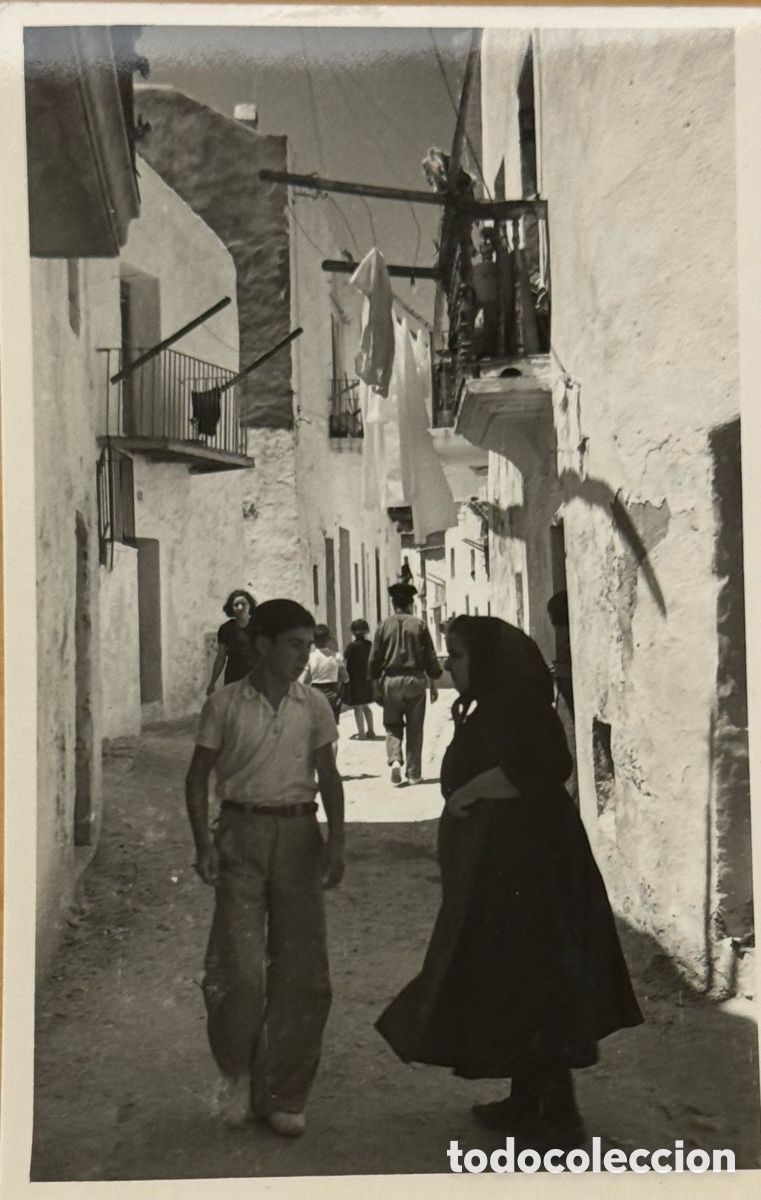 Postales: Ibiza Calle T&iacute;pica de la ciudad