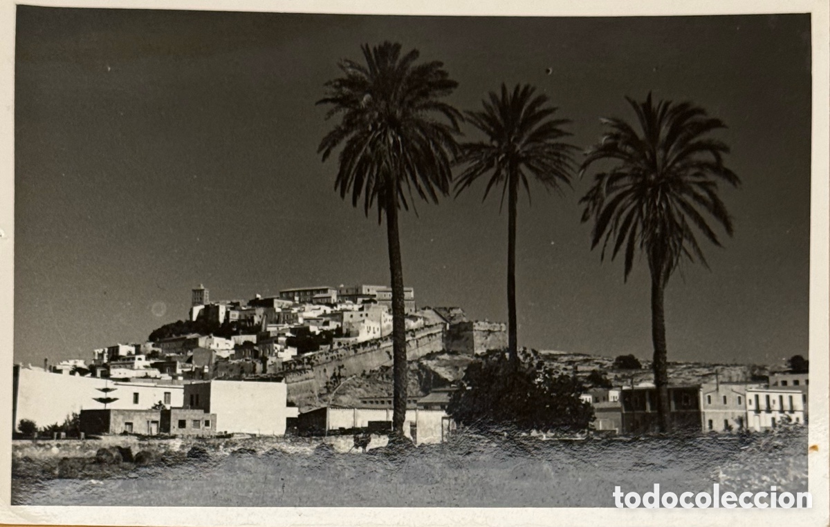 Postales: Ibiza vista parcial de la ciudad