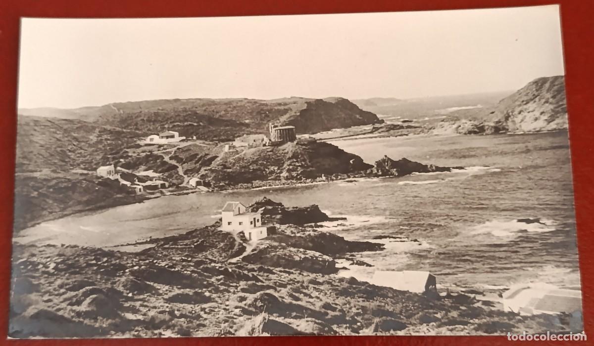 Postales: POSTAL FOTOGR&Aacute;FICA CALA MEZQUITA - MAHON - MENORCA 1940/50