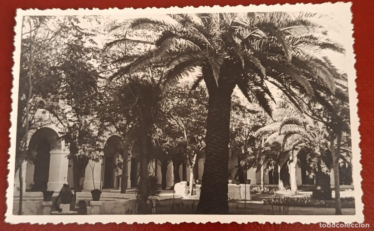 Postales: POSTAL FOTOGRAFICA CLAUSTRO HOSPITAL LAZARETO - MAH&Oacute;N 1950