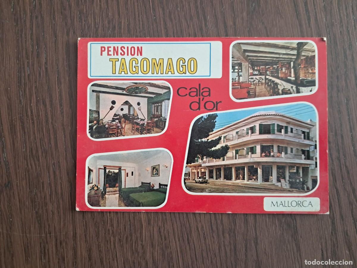 Postales: postal de Espa&ntilde;a, pensi&oacute;n tagomago, Cala D'Or, Mallorca, a&ntilde;o 1969.