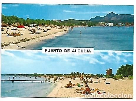 Postales: PUERTO DE ALCUDIA.- MALLORCA