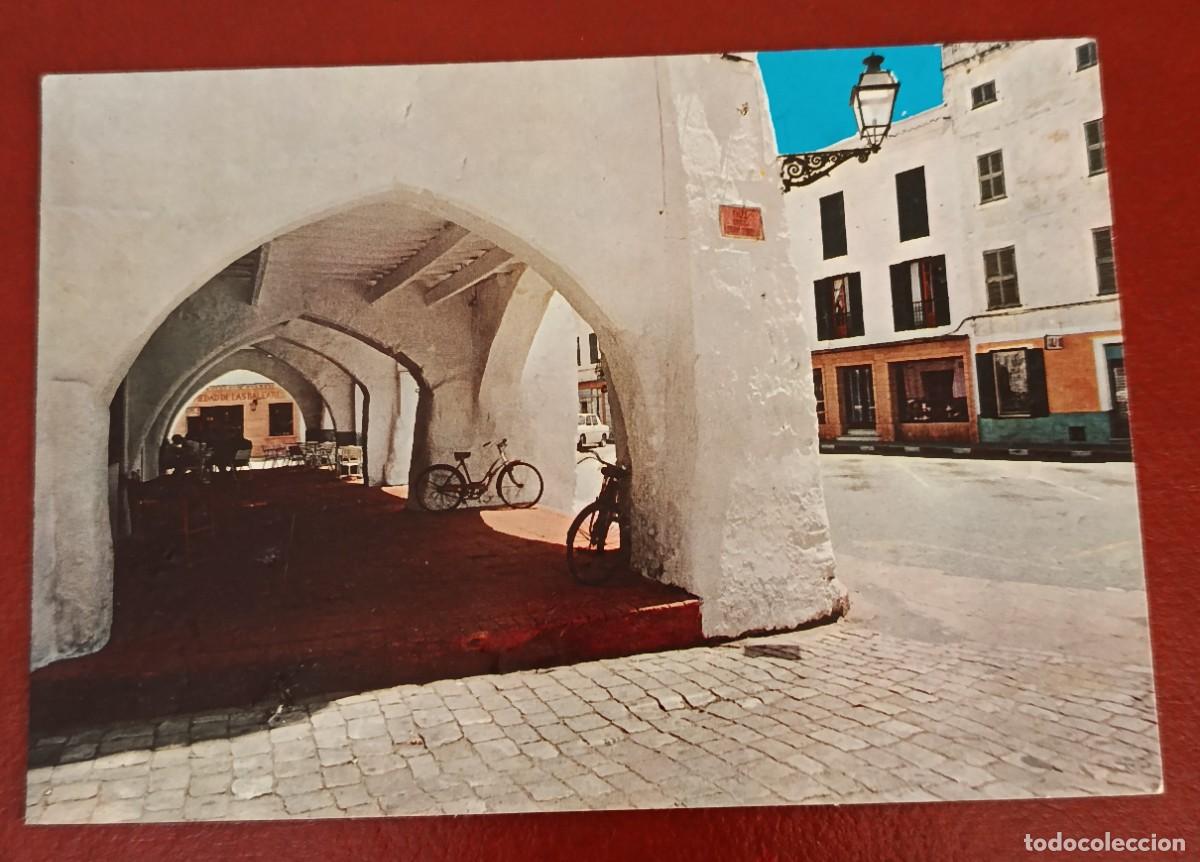 Postales: POSTAL PLAZA DE ESPA&Ntilde;A - CIUDADELA - MENORCA 1960/70 - EDICIONES LUCIA MORA