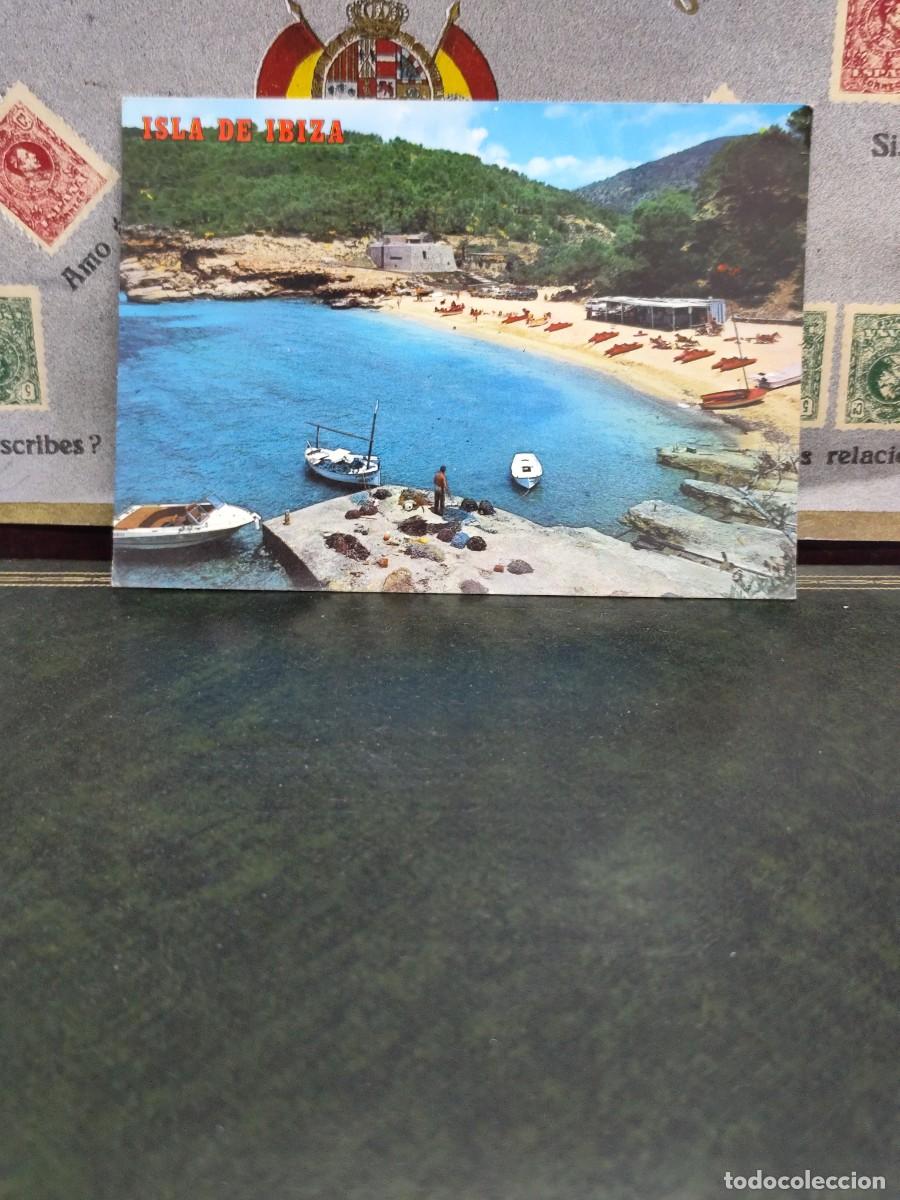 Postales: P6299 Postal Ibiza 5267 San Antonio Abad Cala Salada Colecci&oacute;n Perla